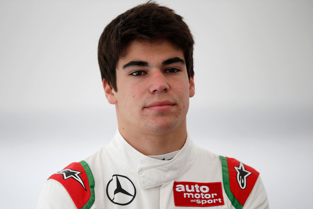 1 Lance Stroll (CAN, Prema Powerteam, Dallara F312 - Mercedes-Benz), FIA Formula 3 European Championship, round 2, race 3, Hungaroring (HUN), 22. - 24. April 2016 1 Lance Stroll (CAN, Prema Powerteam, Dallara F312 - Mercedes-Benz), FIA Formula 3 European Championship, round 2, race 3, Hungaroring (HUN), 22. - 24. April 2016