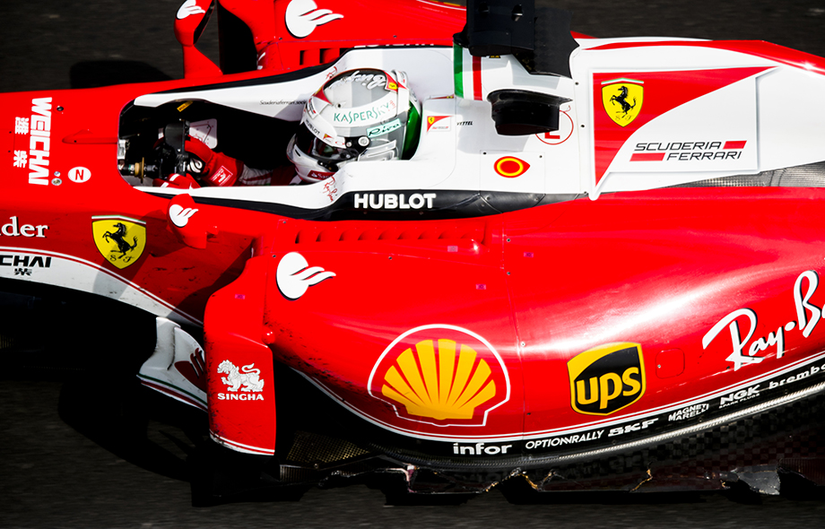 Sebastian Vettel of Germany and Scuderia Ferrari drives his Ferrari SF16-H during the Mexican Formula One Grand Prix at Autodromo Hermanos Rodriguez on October 30, 2016 in Mexico City, Mexico. Sebastian Vettel of Germany and Scuderia Ferrari drives his Ferrari SF16-H during the Mexican Formula One Grand Prix at Autodromo Hermanos Rodriguez on October 30, 2016 in Mexico City, Mexico.
