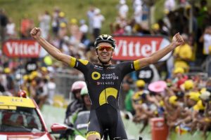 Tour de France- chặng 8-Lilian Calmejane lần đầu thắng chặng