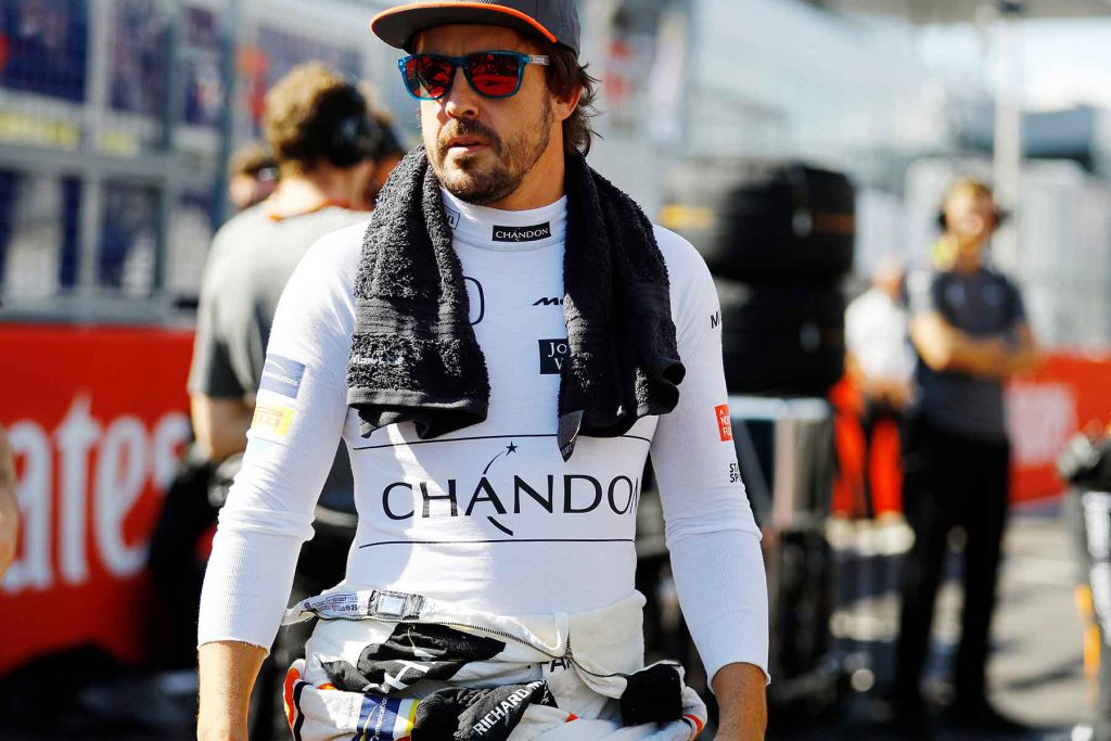 Fernando Alonso barcelona test