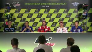 MotoGP CH Séc 2018-Họp báo sau phân hạng