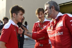 Maurizio Arrivabene-Ferrari ký hợp đồng với Charles Leclerc trước GP nước Bỉ