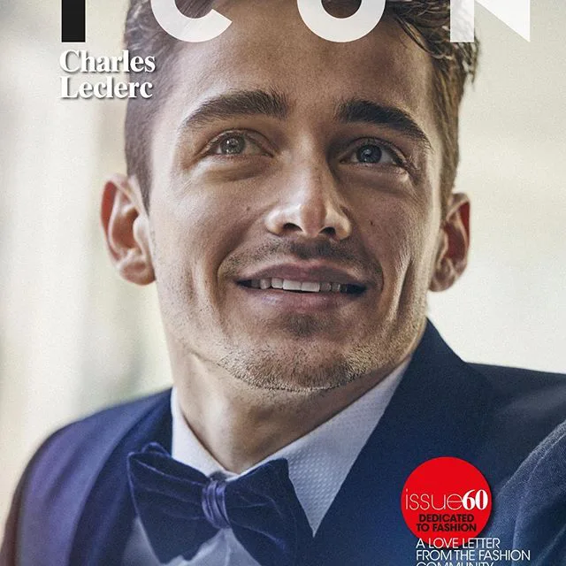 (Charles Leclerc) Lên bìa tạp chí Icon (Charles Leclerc) Lên bìa tạp chí Icon