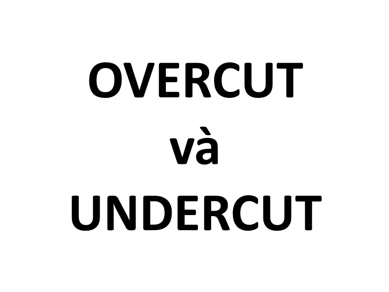 Overcut và Undercut