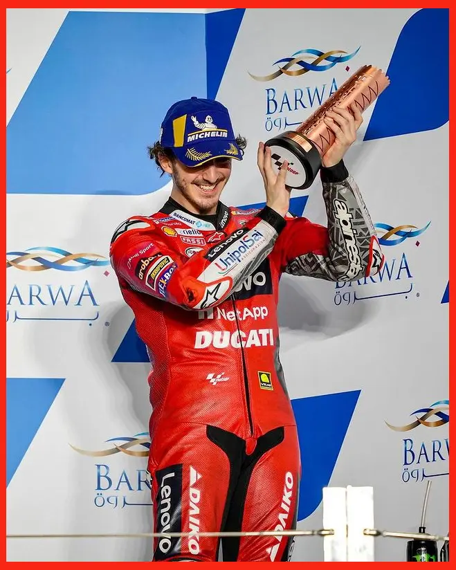 (29/03) Francesco Bagnaia: P3 ở chặng đua đầu tiên của mùa giải sau cú nước rút phê pha.