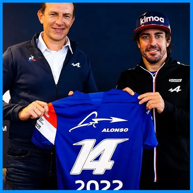 Fernando Alonso gia hạn hợp đồng với Alpine đến 2022