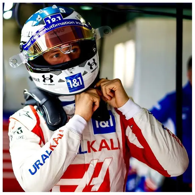 Mick Schumacher ở chặng đua GP Nga 2021