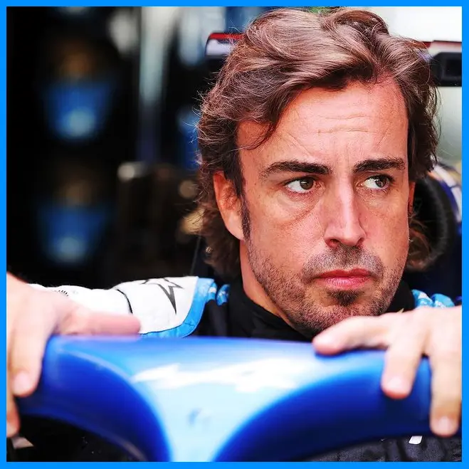 Fernando Alonso ở chặng đua GP Abu Dhabi 2021