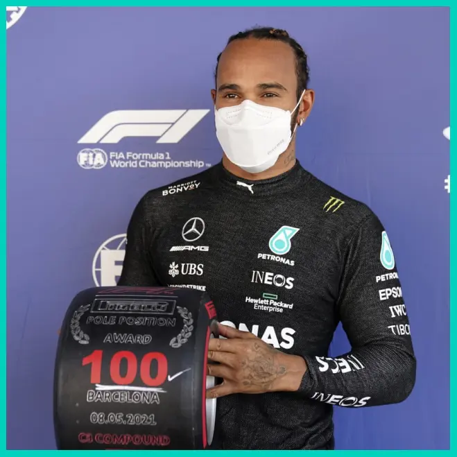 Lewis Hamilton đạt cột mốc 100 lần giành pole