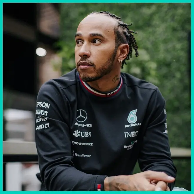 Lewis Hamilton ở trường đua Jeddah