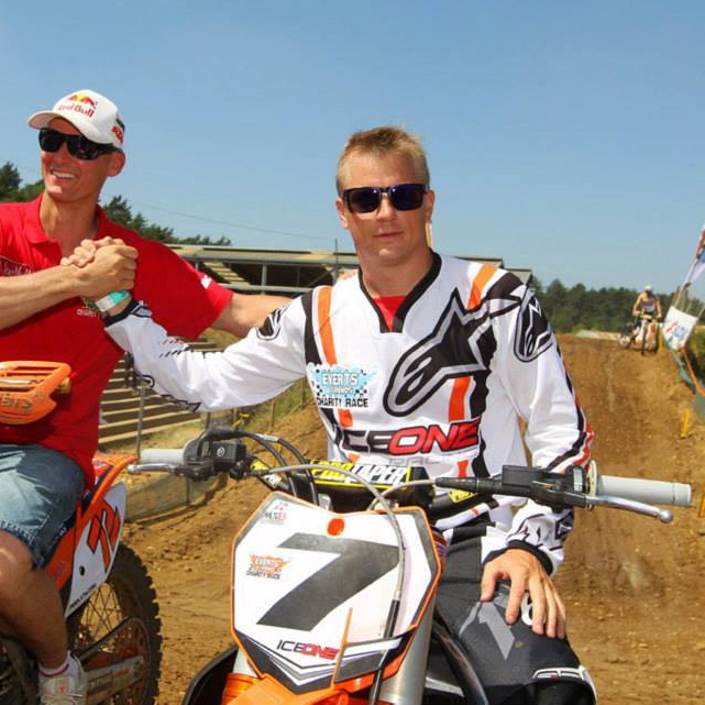 Kimi Raikkonen trở thành đội trưởng đội đua Motocross Kawasaki