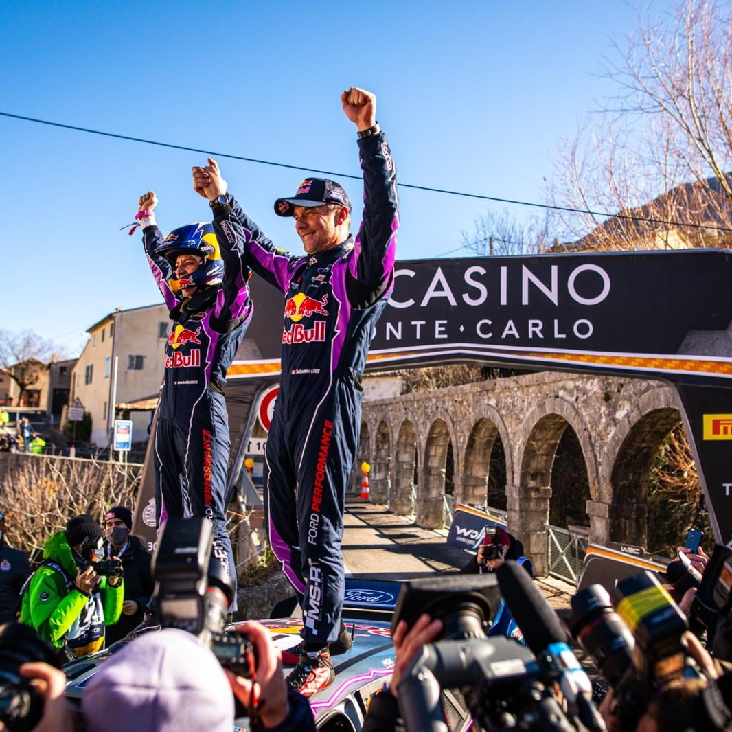 Sebastian Loeb chiến thắng Rally Monte Carlo 2022
