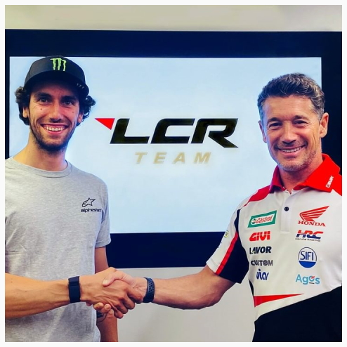 Alex Rins ký hợp đồng với LCR Honda