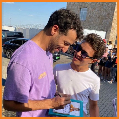 Daniel Ricciardo và Lando Norris tham gia các hoạt động bên lề GP Hungary 2022