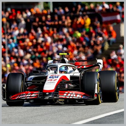 Mick Schumacher ở buổi đua Sprint Race GP Áo 2022