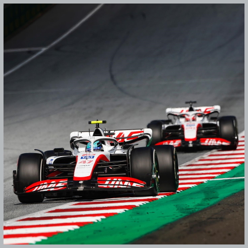 Mick Schumacher ở chặng đua GP Áo 2022