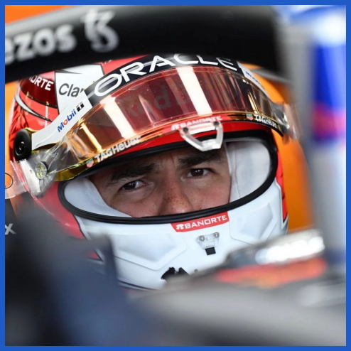 Sergio Perez ở cuộc đua phân hạng GP Áo 2022