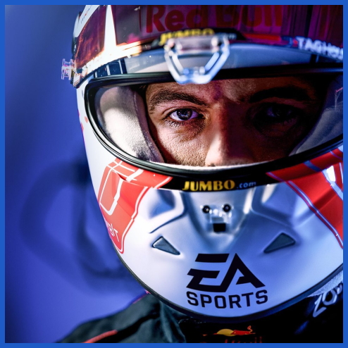 Max Verstappen giới thiệu chiếc mũ bảo hiểm Schuberth gắn logo EA Sports