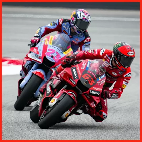 Bagnaia và Bastianini ở chặng đua MotoGP Malaysia 2022