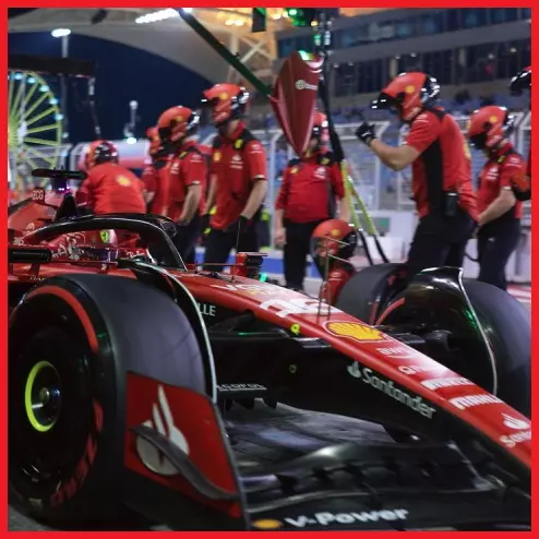 Charles Leclerc P4 trong ngày đua thứ sáu GP Bahrain 2023