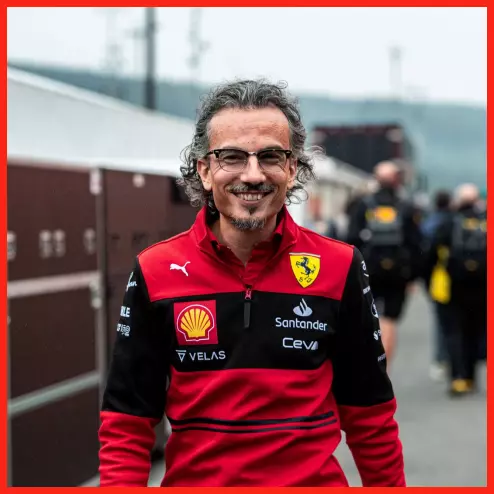 Laurent Mekies trong thời gian làm việc ở đội đua Scuderia Ferrari