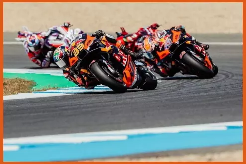 Mũ bảo hiểm HJC của Brad Binder ở chặng đua MotoGP Tây Ban Nha 2023