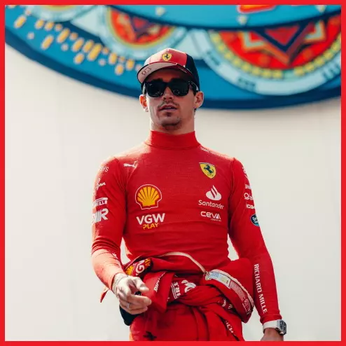 Ảnh: Charles Leclerc ở chặng đua GP Mexico 2023