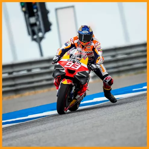 Ảnh: Marc Marquez chạy thử ở MotoGP Thái Lan 2023