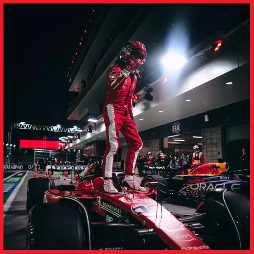 Ảnh: Charles Leclerc giành pole GP Las Vegas 2023