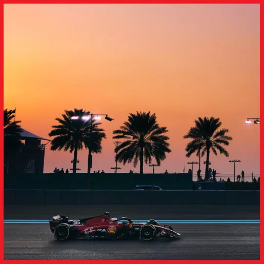 Ảnh: Charles Leclerc đua thử GP Abu Dhabi 2023