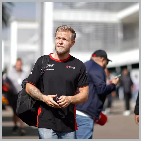 Ảnh: Kevin Magnussen ở GP Mexico 2023