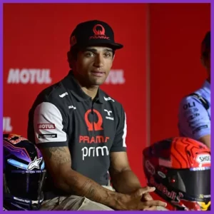 Ảnh: Jorge Martin ở buổi họp báo trước chặng đua TT Assen 2024