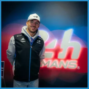 Ảnh: Pierre Gasly đi xem giải đua Le Mans 24h 2024