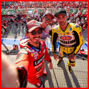 Ảnh: Podium giải đua giao lưu Ducati race of champions 2024