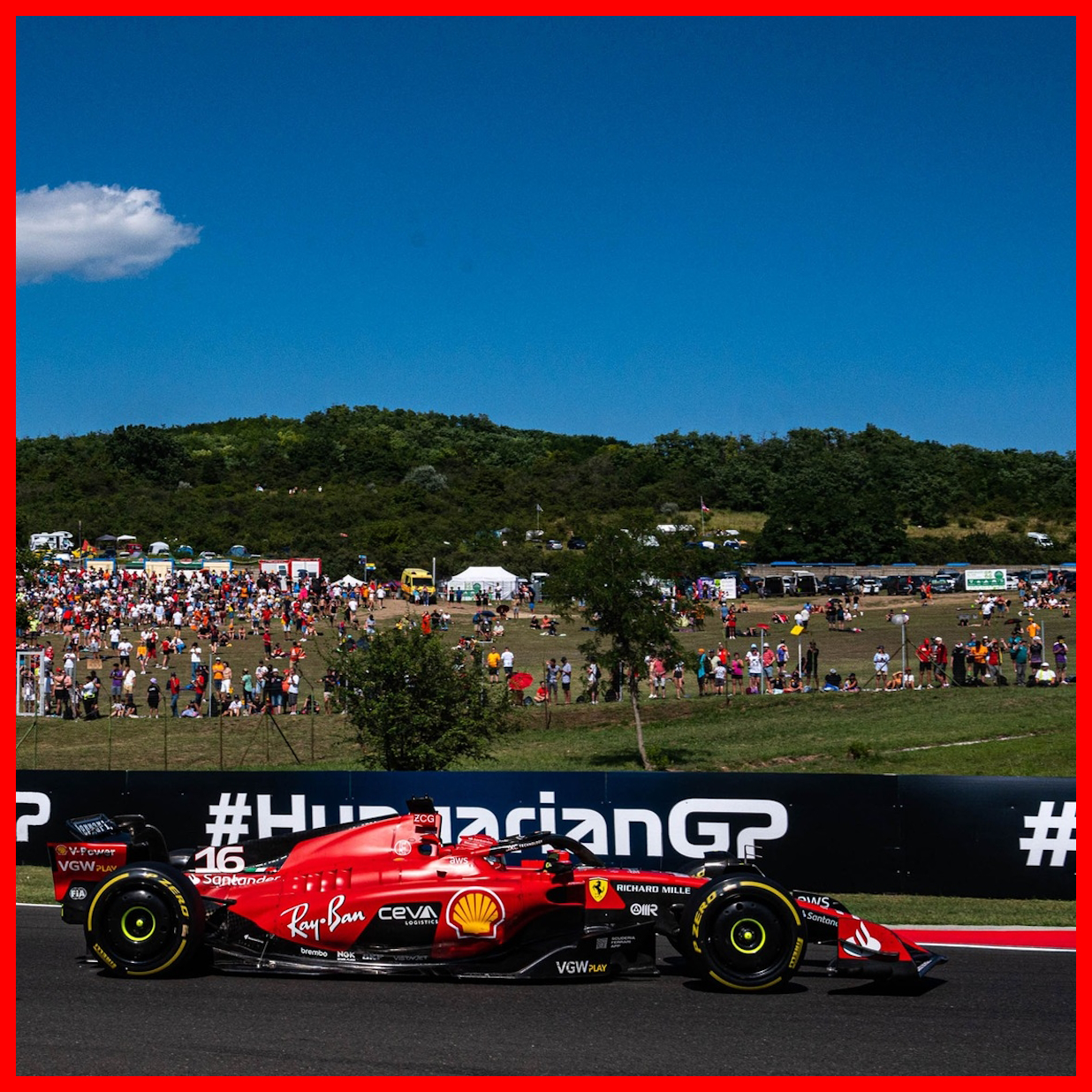 Ferrari nâng cấp thất bại, phải sửa lại gầm xe cho chặng đua GP Hungary 2024