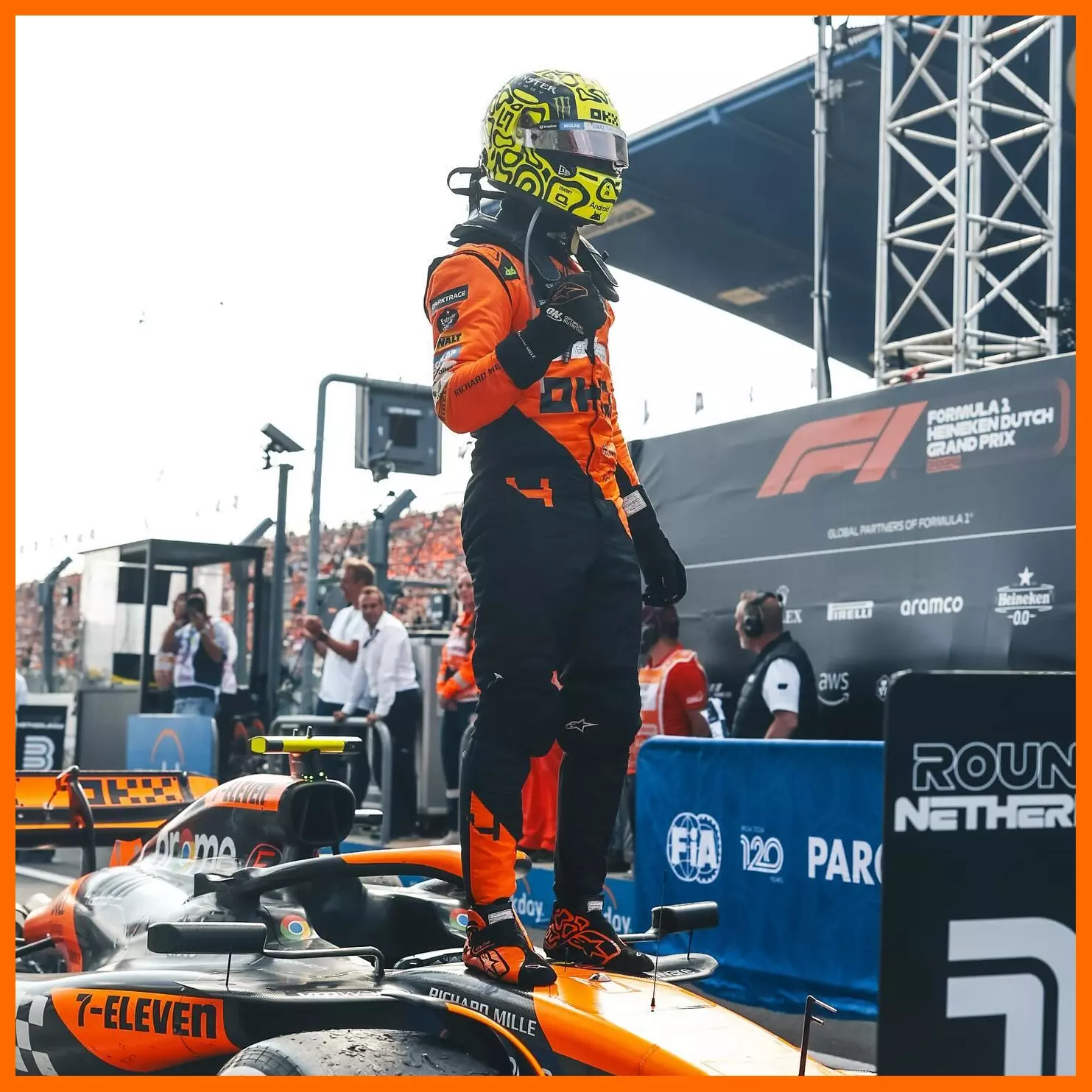 Đua xe F1, Lando Norris chiến thắng đua chính GP Hà Lan 2024