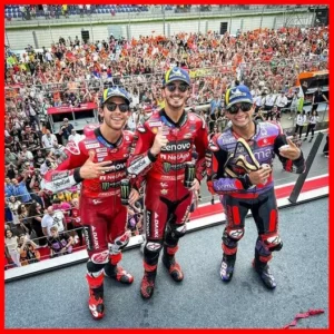 Kết quả thi đấu của Francesco Bagnaia ở chặng đua MotoGP Áo 2024