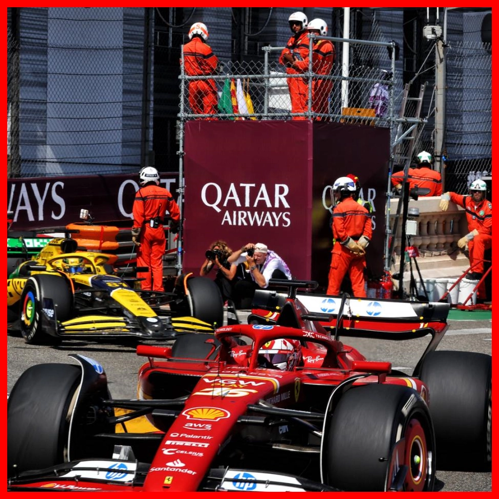 Charles Leclerc ở GP Monaco 2024