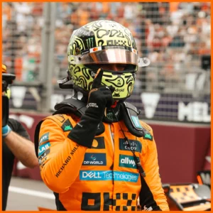 Lando Norris đội đua Mclaren ăn mừng pole GP Úc 2025