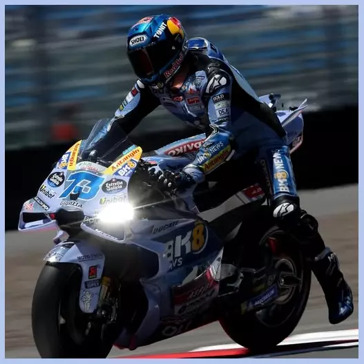Alex Marquez ở chặng đua xe MotoGP Valencia 2025