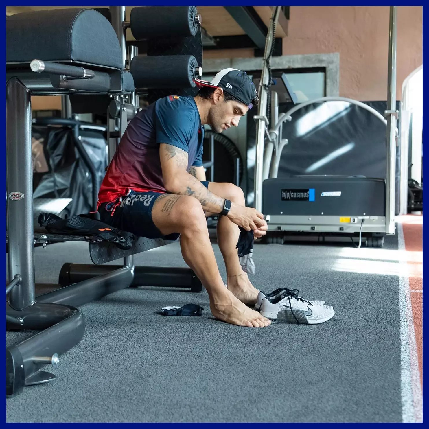 Jorge Martin tập luyện chờ ngày thi đấu trở lại