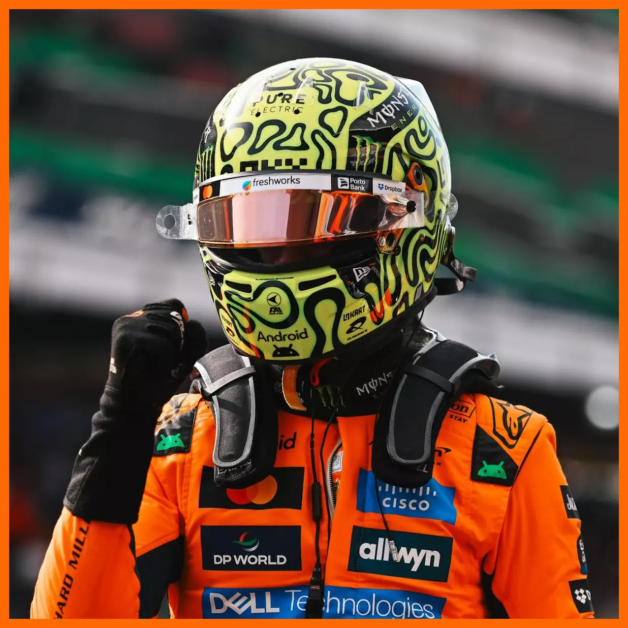 Đua xe F1, Lando Norris giành pole cuộc đua nước rút GP Sao Paulo 2025