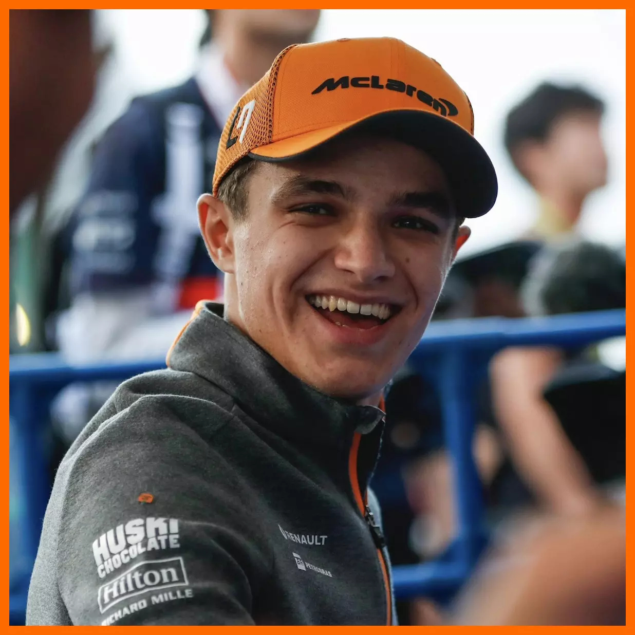 Lando Norrí thi đấu cho Mclaren từ năm 2019 đến nay, đang là ứng viên danh hiệu vô địch F1 2025